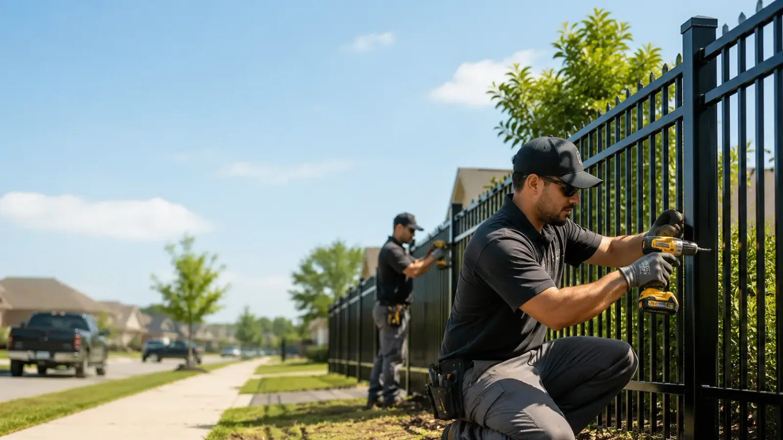 Metal Fence Installation in Crab Orchard, TN